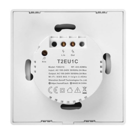 Kijzer TX MUUR SCHAKELAAR - T2EU1C - WIFI + RF