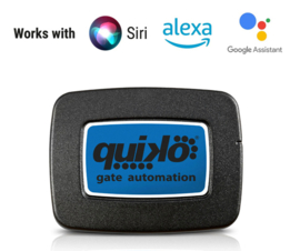 Quiko Libra.  Bluetooth en wifi ontvanger.  Uniek in de markt, werkt met SIRI, Alexa, Google, ed.   Werkt op elk merk automatisering.