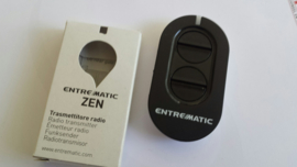 Ditec Entrematic zen2, roling code 433 MHZ zender  ook toepasbaar voor vervanger voor de GOL4 met roling code. (met wit, doorzichtige led.)