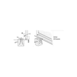 Roger BG30/1504/HS, high speed schuifpoortopener, 36 volt, tot 1500 kg. poortgewicht, met magnetische einschakelaar