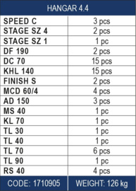 CAIS CONNECT60/1.3 Complete set vrijdragende schuifpoort 4.0 x 1.3 Incl. poortframe, excl. poortbekleding (HO)