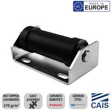 CAIS DRIVESHAFT 100 is een robuuste ondersteunende geleiderol / supportrol met montagebeugel