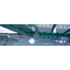 VEKTOR knikarm motor, buitendraaiende linkse smal. opstelling (onbewerkt). Art nr. CUD106