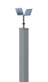 Beninca RVS Slagboominstallatie Kit VE.650I RVS 9083156-K (PO)