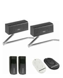 Ditec Arc 1BH , kit knikarm motoren. 2x24V, tot 5 meter vleugellengte. Voor intensief gebruik. Kit draaihekaandrijving knikarm opbouw tot 5m vleugel basis (HO)