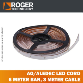 Roger ALED6C Ledstring 6m t.b.v. montage in boom, enkel rood (HO)