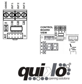 QK-SMARTM Smart home module for QK-CE220BATRL4 and QK-CE220RL4  voor elk merk electroslot en verlichting ed.  Art. 4021