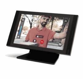 Fasttel FT30CC 10" Android universele SIP video binnenpost, zwart alu  (HO)