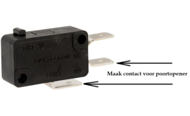 Sleutelschakelaar in kunststof behuizing.Art. 4003