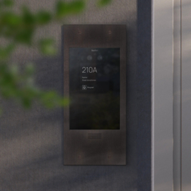 Fasttel FTBM800VC-L | Wizard Prestige, kleurencam, Brons mat, 349x154mm  (HO)