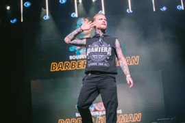 BARBER BIRDMAN ON STAGE maandag 6 oktober 2025 DEMONSTRATIE