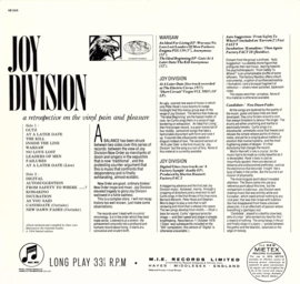 JOY DIVISION - A Retrospective the singles 1977/1979