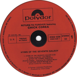 Return To Forever feat. Chick Corea - Hymn Of The Seventh Galaxy