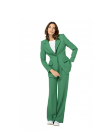 Caroline Biss, groen pak,pantalon