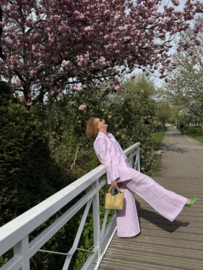 Beaumont, linnen pink pak, pantalon