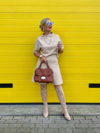Caroline Biss, top met rok, top