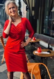 Diva Catwalk,feestelijke jurk in fluweel