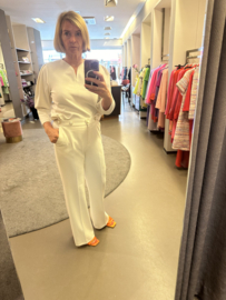 Caroline Biss, off white pak, pantalon