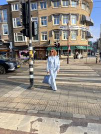 Beaumont, lichtblauw pak, pantalon