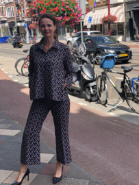 Ana Alcazar, sixties wijde blouse