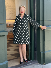 Tara Jarmon, groen jurkje met hartjes