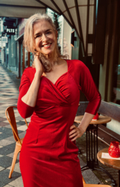 Diva Catwalk,feestelijke jurk in fluweel