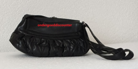 ZWARTE CROSSOVER BODY HANDTAS SCHOUDERTAS