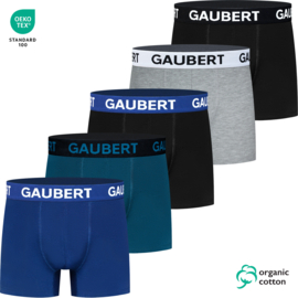 Gaubert Heren Boxer Katoen 5-Pak