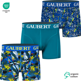 Gaubert Heren Boxer Papagaai 3-Pak