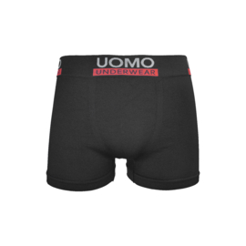 Uomo Boxershort Zwart Heren Microfiber 5-Pak