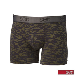 Heren Short Set 18933 Legerprint