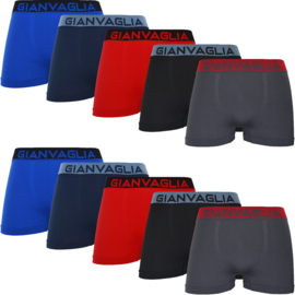 Gianvaglia Naadloze Boxershort 10-pak