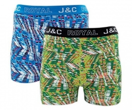 J&C Heren Boxershort 2-Pak H229