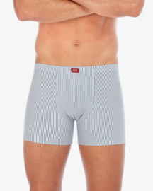 Set Boxershort Katoen 18466 Blauw/Wit Streep