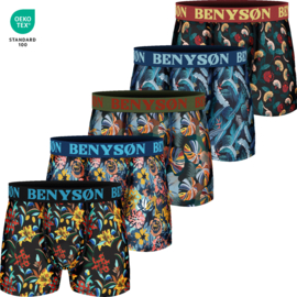 Benyson Heren Boxers Viscose 5-Pak