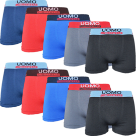 Uomo Underwear Microfiber Boxershorts Heren 10-PAK