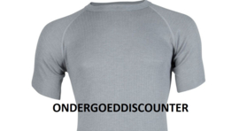 Thermo Shirt met Korte Mouwen Grijs Beeren