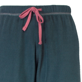 Tenderness Dames Badstof Pyjama Petrol Groen