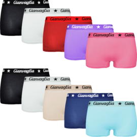 Gianvaglia katoenen boxer dames 10-pak