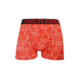 Boxershort Heren Amsterdam Grachtenpanden