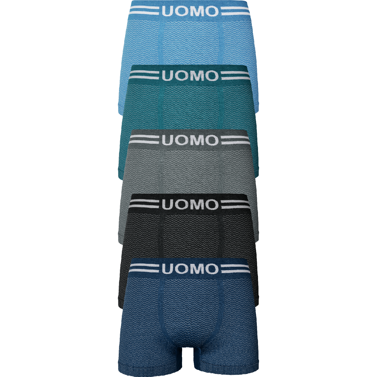 Uomo Basic Boxer Naadloos 10-Pak Heren