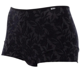Avet 38012 Dames Boxer Flower Zwart