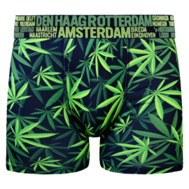 Holland City Heren Boxershort Cannabis