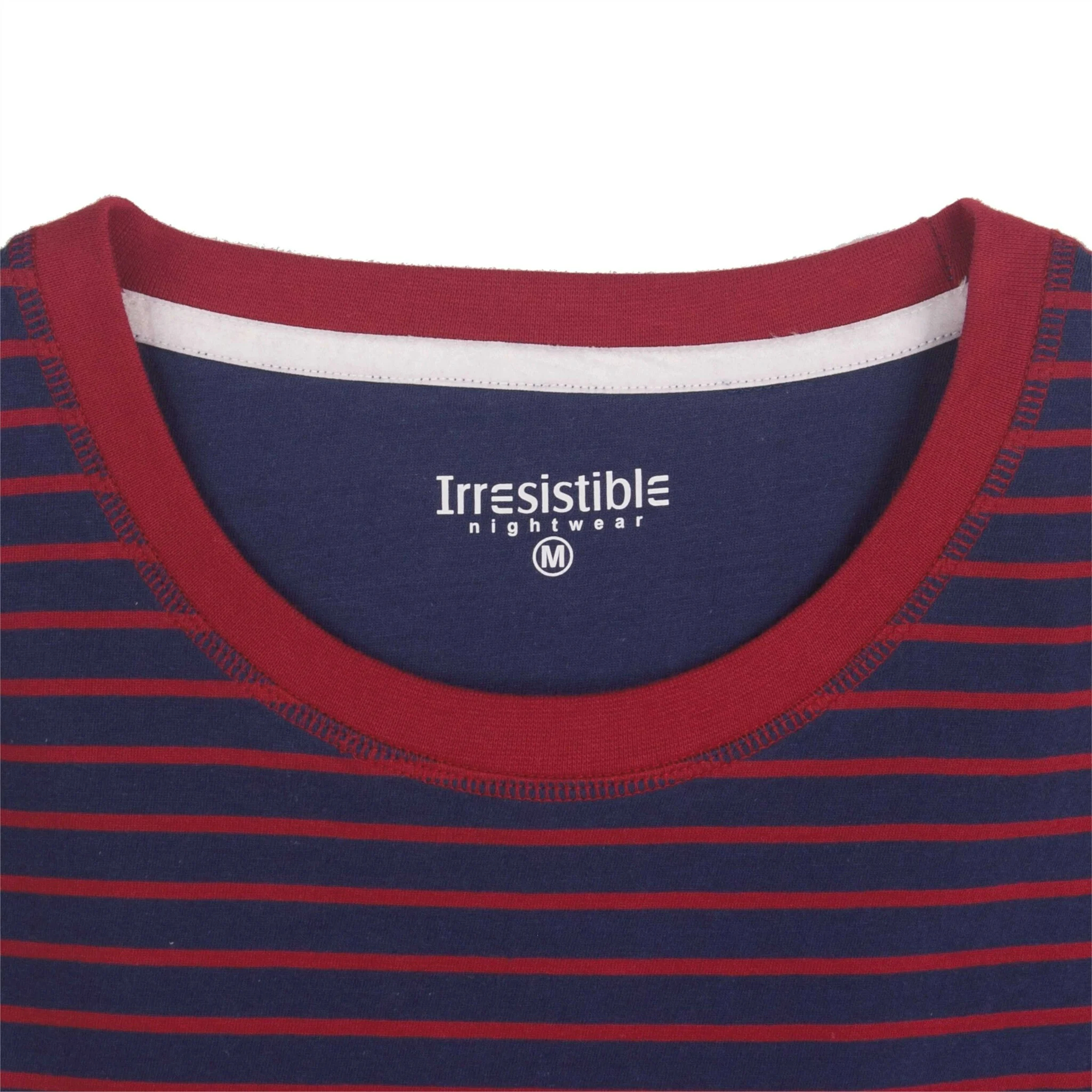 Irresistible Nachthemd Lange Mouw Dames Gestreept