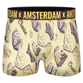Amsterdam Boxershorts Kaas motief