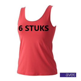 AVET 7591 DAMES TOP 6 STUKS