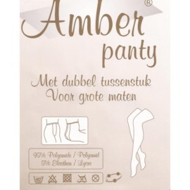 Amber Panty 30 DEN met Dubbel Tussenstuk