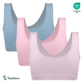 Naadloze Bamboe BH met Pads Gaubert 3-pak