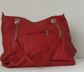 SCHOUDERTAS HANDTAS ROOD