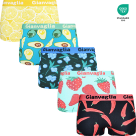 Katoenen Boxershort Gianvaglia Dames 5-Pak